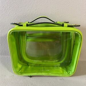 Calpak Large Cosmetic Case Lime